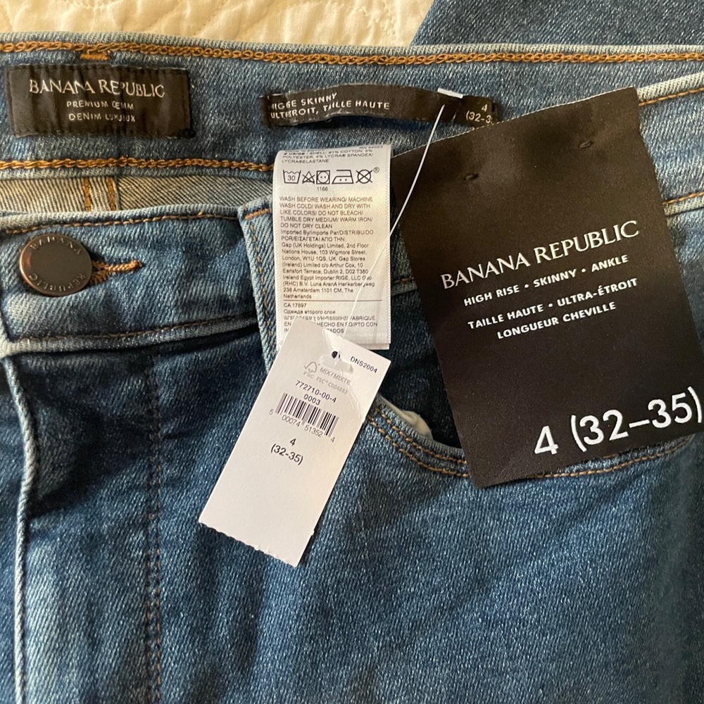 Banana Republic size 32-35  high rise/ankle/skinny/jeggings